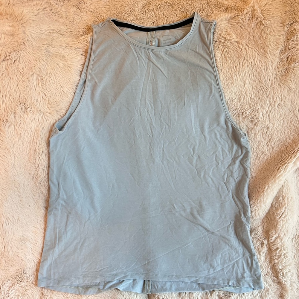 On Running Sky Blue Active Tank (no defect)